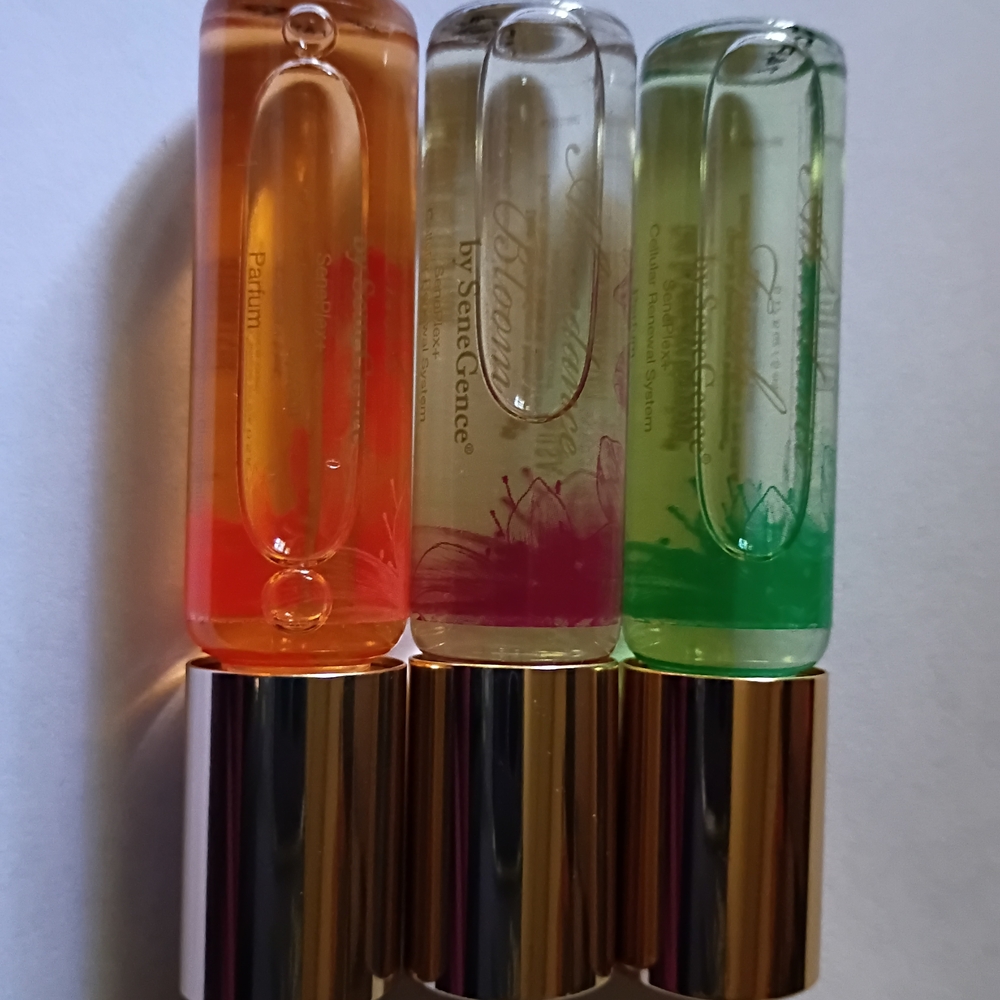 SeneGence Gloss Trio - Bright Orange, Pink, Green